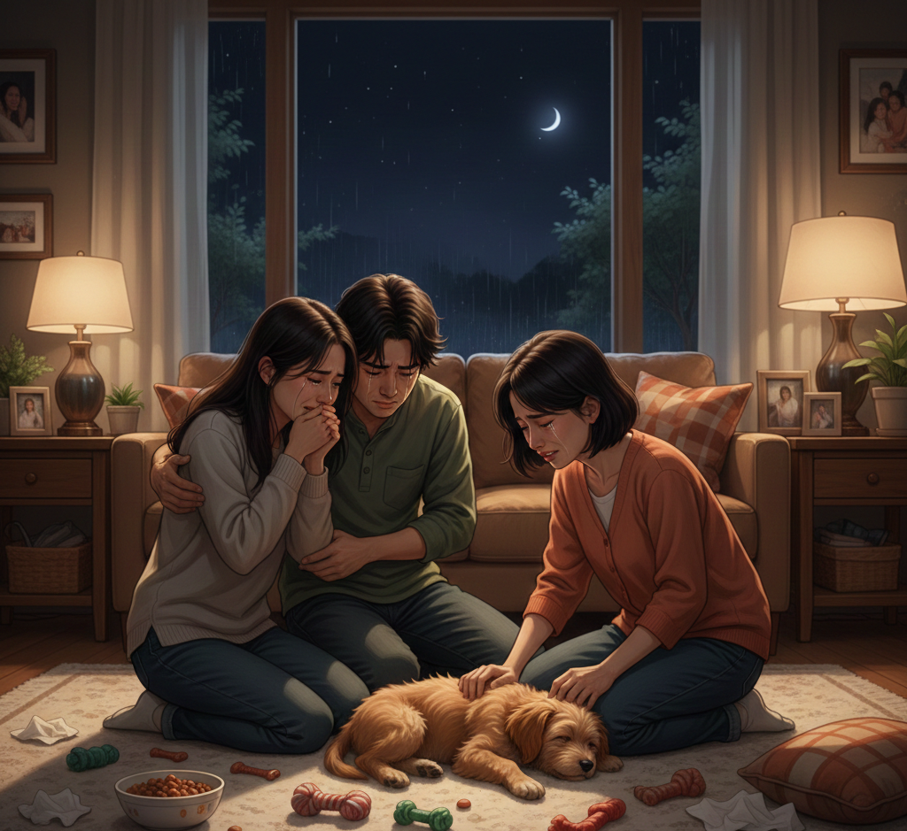 What should I do if my pet passes away at night?